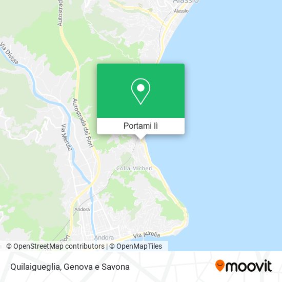 Mappa Quilaigueglia