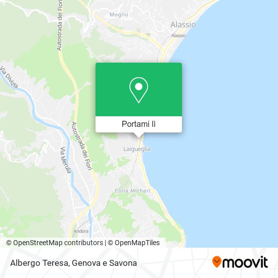 Mappa Albergo Teresa