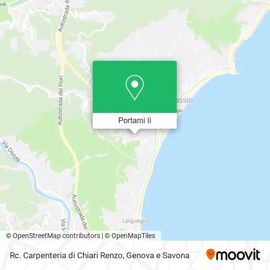 Mappa Rc. Carpenteria di Chiari Renzo