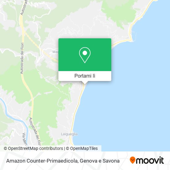 Mappa Amazon Counter-Primaedicola