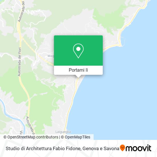 Mappa Studio di Architettura Fabio Fidone