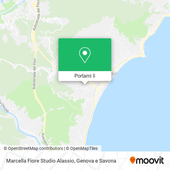 Mappa Marcella Fiore Studio Alassio