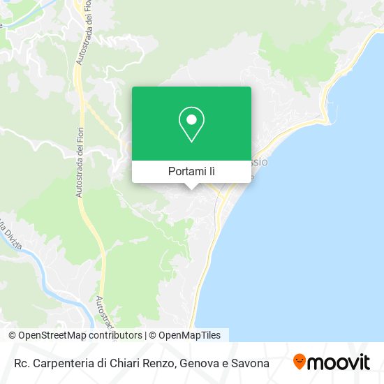 Mappa Rc. Carpenteria di Chiari Renzo