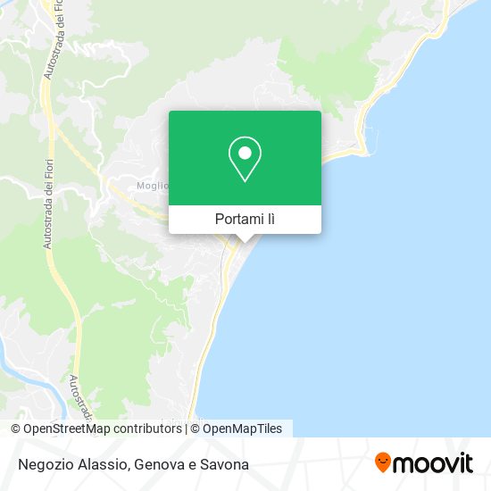 Mappa Negozio Alassio