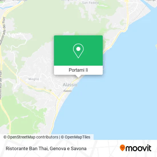 Mappa Ristorante Ban Thai