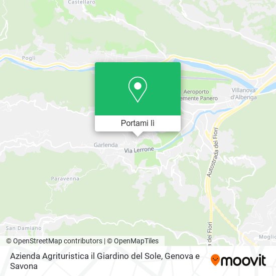 Mappa Azienda Agrituristica il Giardino del Sole