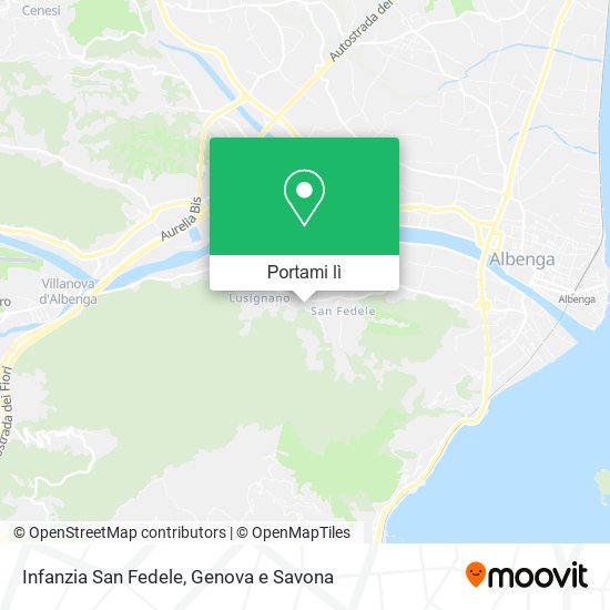 Mappa Infanzia San Fedele