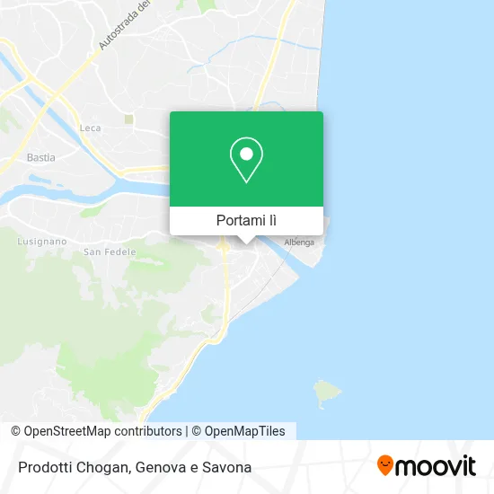 Mappa Prodotti Chogan