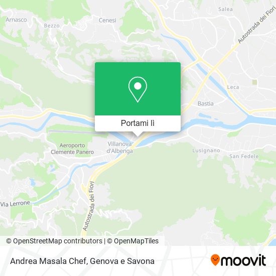 Mappa Andrea Masala Chef