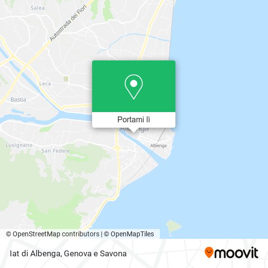 Mappa Iat di Albenga