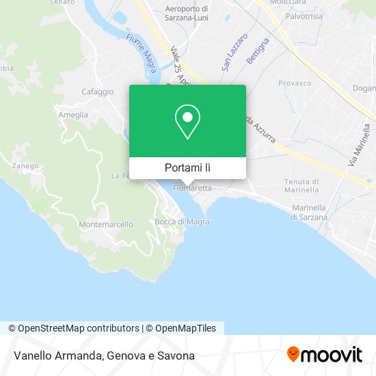 Mappa Vanello Armanda