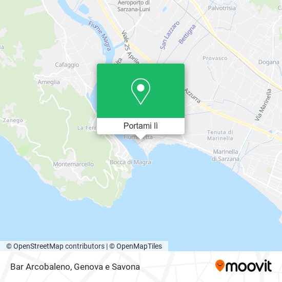 Mappa Bar Arcobaleno