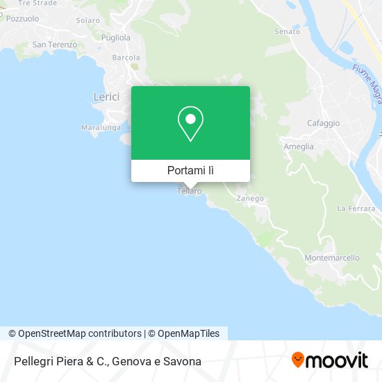Mappa Pellegri Piera & C.