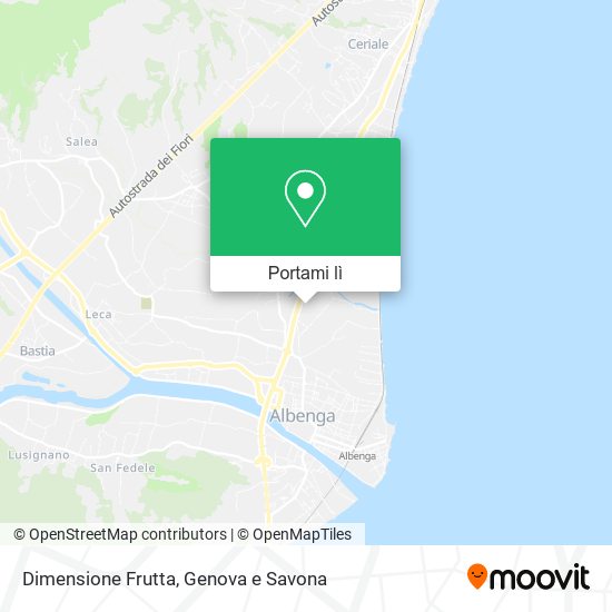Mappa Dimensione Frutta