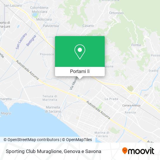 Mappa Sporting Club Muraglione