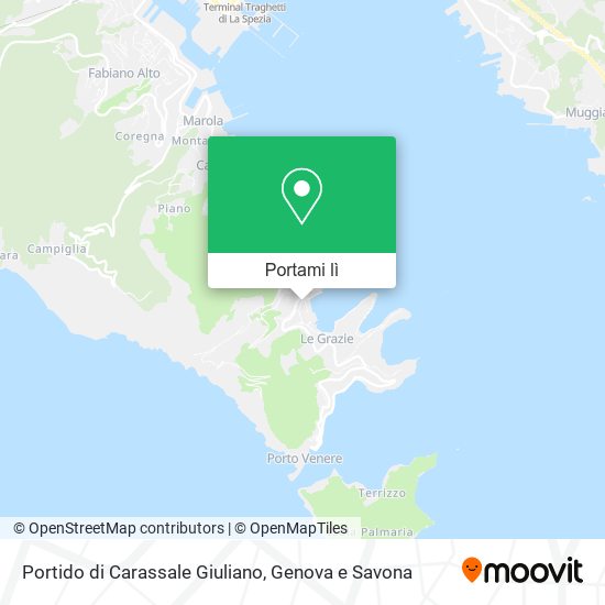 Mappa Portido di Carassale Giuliano