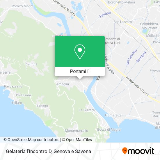 Mappa Gelateria l'Incontro D