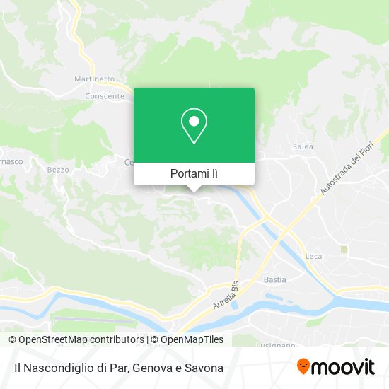 Mappa Il Nascondiglio di Par