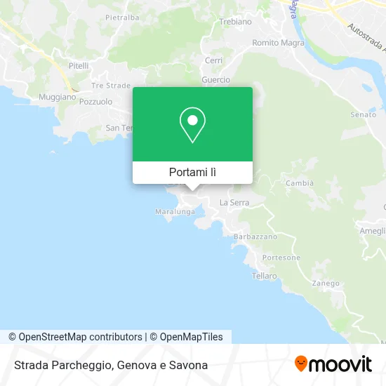 Mappa Strada Parcheggio