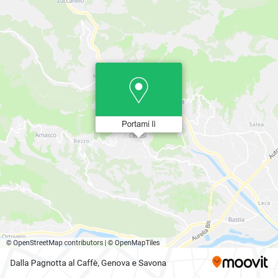 Mappa Dalla Pagnotta al Caffè