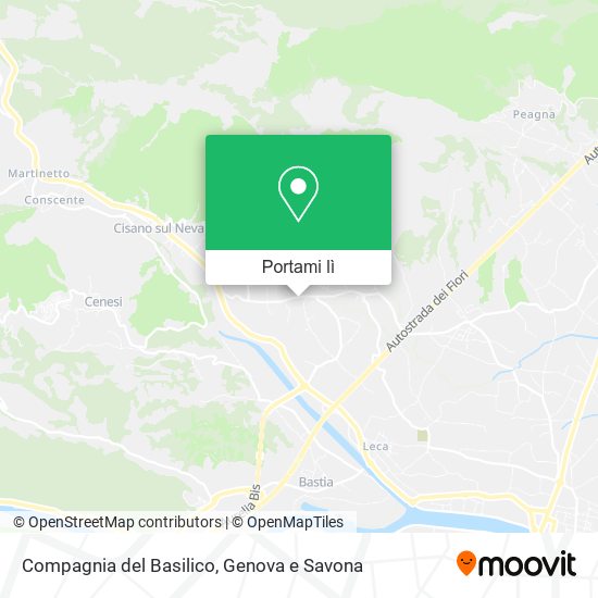 Mappa Compagnia del Basilico