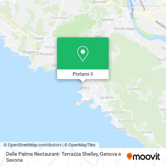 Mappa Delle Palme Restaurant- Terrazza Shelley