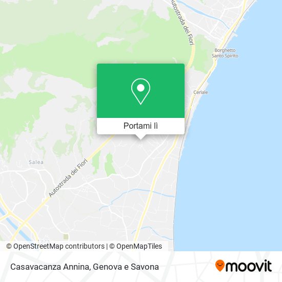 Mappa Casavacanza Annina