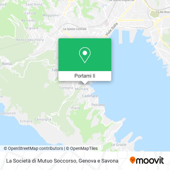 Mappa La Società di Mutuo Soccorso