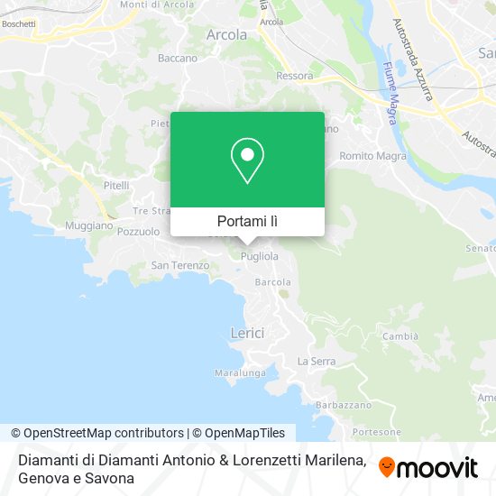 Mappa Diamanti di Diamanti Antonio & Lorenzetti Marilena