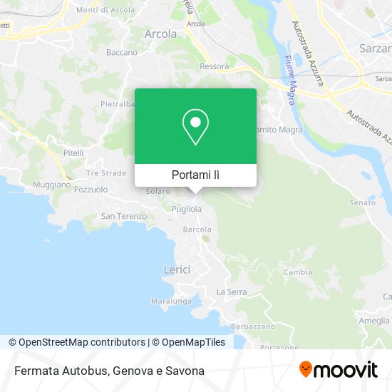 Mappa Fermata Autobus