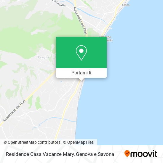 Mappa Residence Casa Vacanze Mary