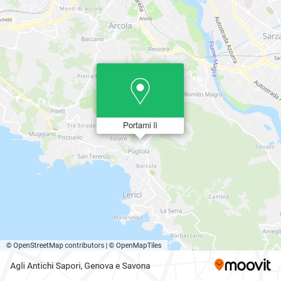 Mappa Agli Antichi Sapori