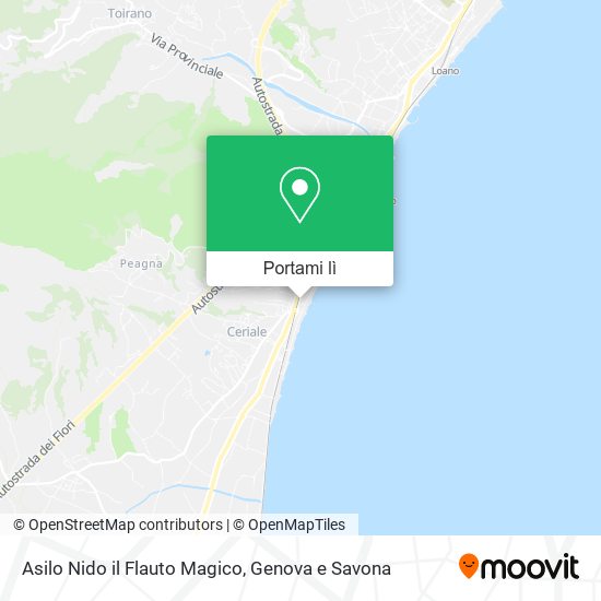 Mappa Asilo Nido il Flauto Magico