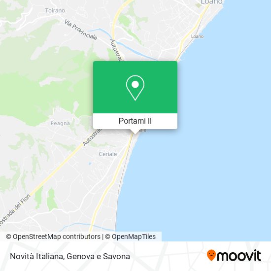 Mappa Novità Italiana