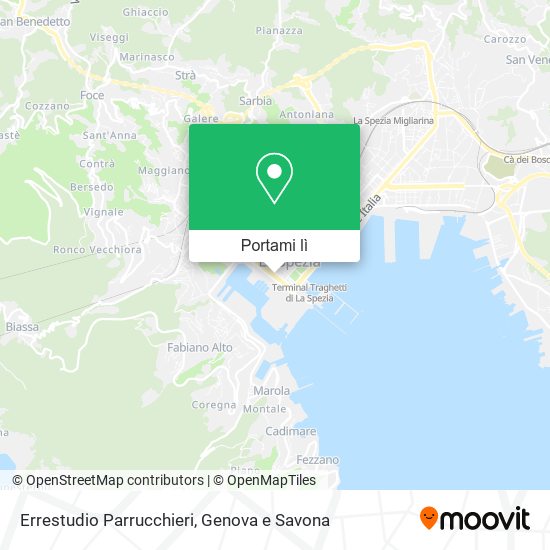 Mappa Errestudio Parrucchieri