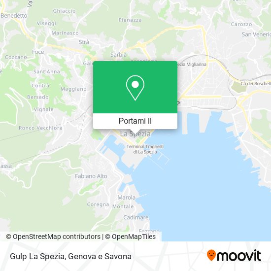 Mappa Gulp La Spezia