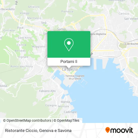 Mappa Ristorante Ciccio