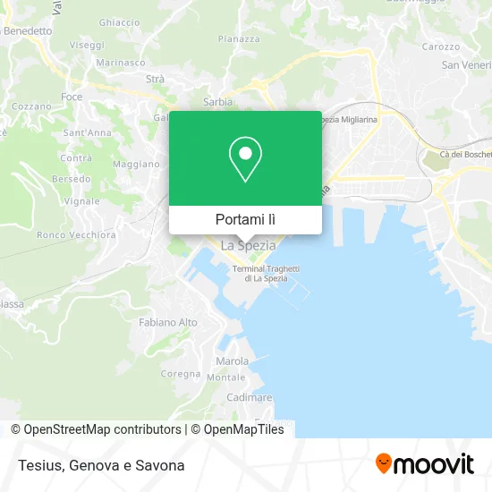 Mappa Tesius