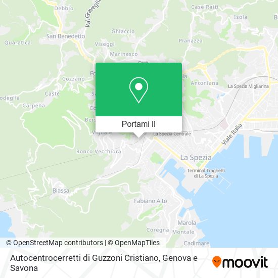 Mappa Autocentrocerretti di Guzzoni Cristiano