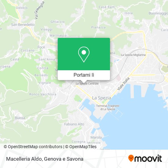 Mappa Macelleria Aldo