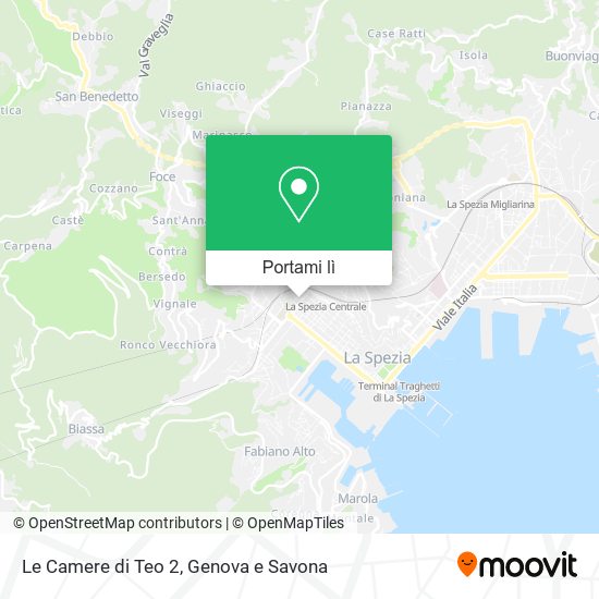 Mappa Le Camere di Teo 2