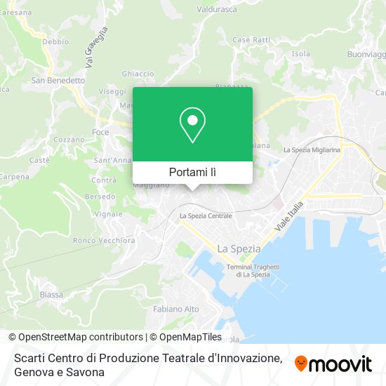 Mappa Scarti Centro di Produzione Teatrale d'Innovazione