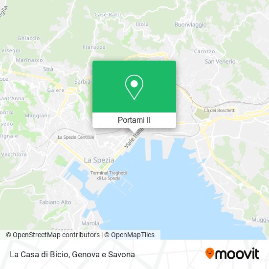 Mappa La Casa di Bicio