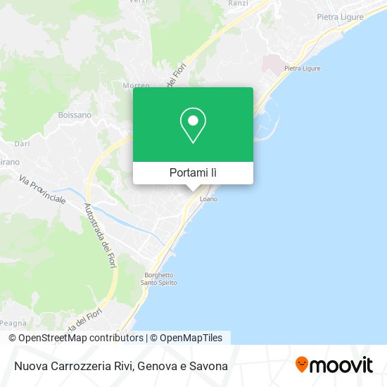 Mappa Nuova Carrozzeria Rivi