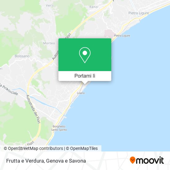 Mappa Frutta e Verdura