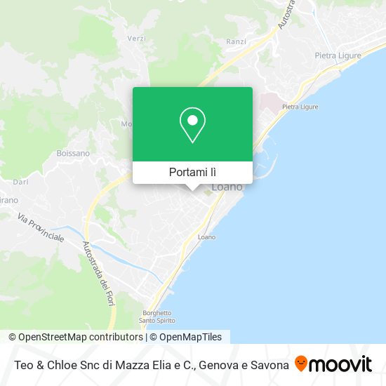 Mappa Teo & Chloe Snc di Mazza Elia e C.