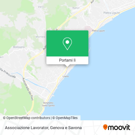 Mappa Associazione Lavorator