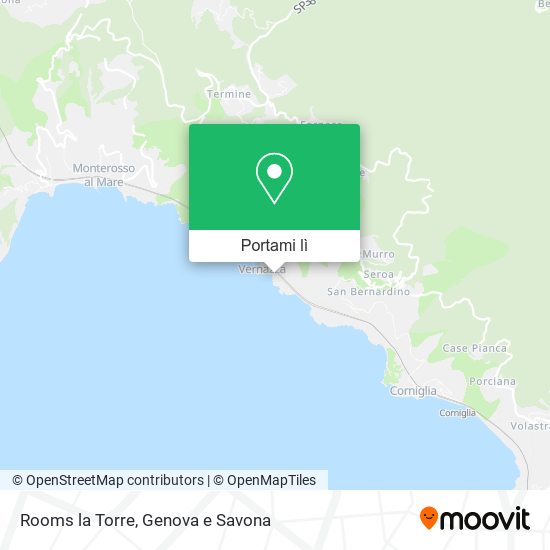 Mappa Rooms la Torre