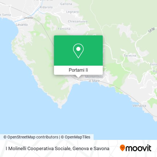 Mappa I Molinelli Cooperativa Sociale