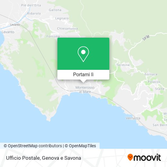 Mappa Ufficio Postale